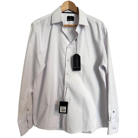 Ben Sherman The Orignal Wrinkle Free Size Large 16/16.5 32/33 NWT Moisture Wicki - Picture 11 of 11